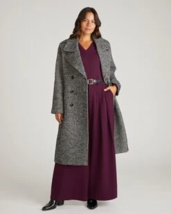 Callaghan Wool Herringbone Coat -UNIVERSAL STANDARD USOU2000 325 Callaghan Coat Herringbone 001 090