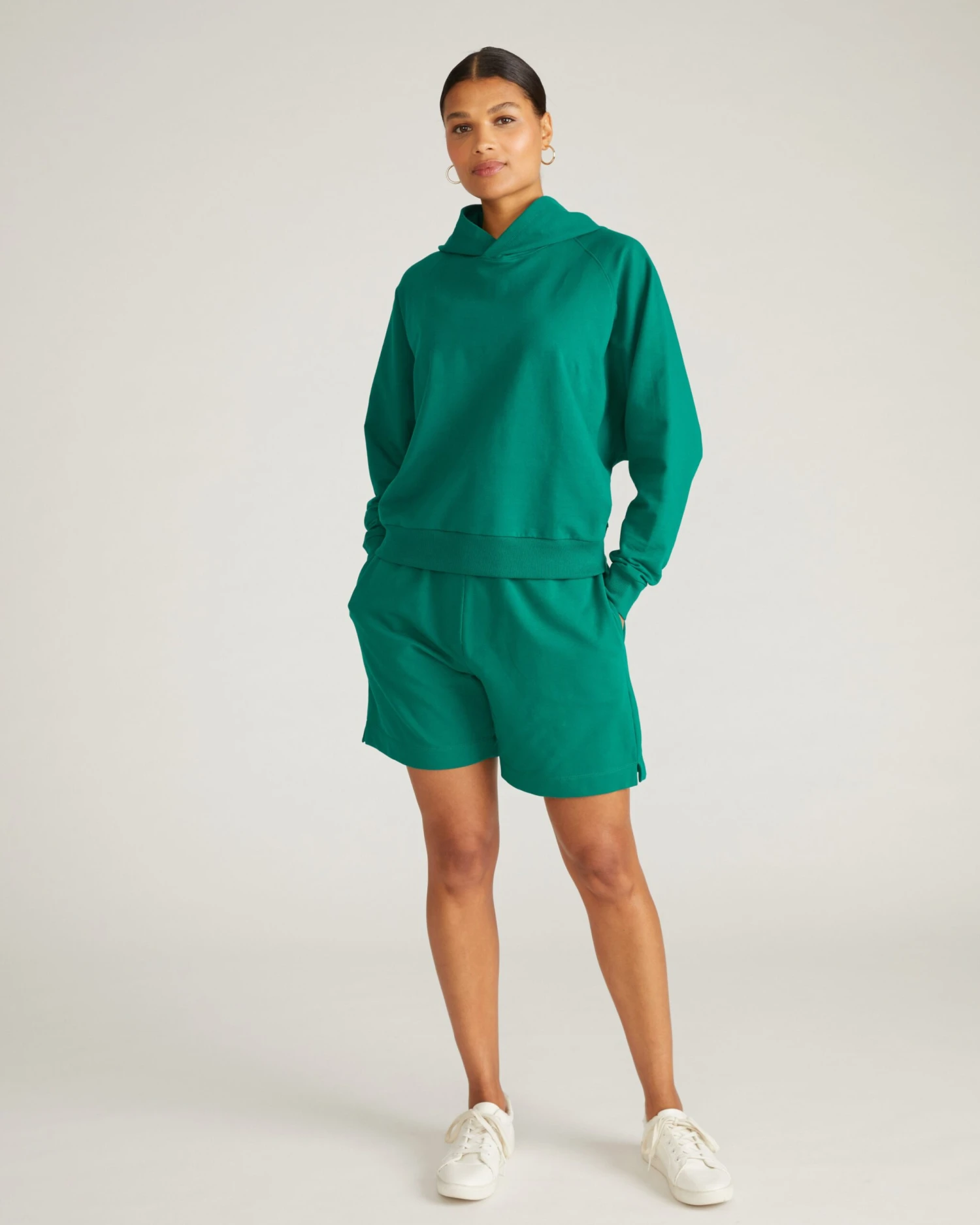 Hayes Sweatshorts - Aventurine Green French Terry 3 Hayes Sweatshorts - Aventurine Green French Terry