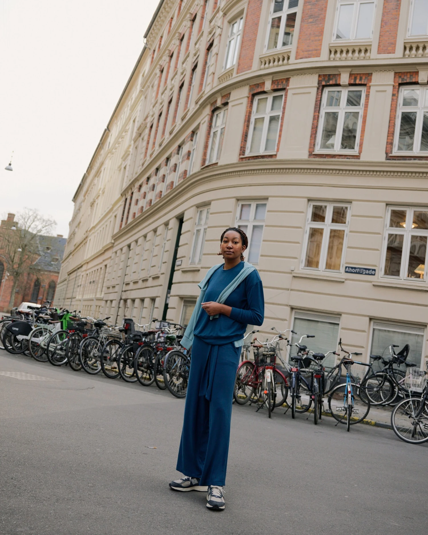 TravelKnit Wide Leg Pants in Blue Teal - Wrinkle-Resistant Comfort 3 TravelKnit Wide Leg Pants in Blue Teal - Wrinkle-Resistant Comfort