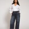 Carol High Rise High Stretch Jeans - Saint Lawrence Blue 1 Carol High Rise High Stretch Jeans - Saint Lawrence Blue -UNIVERSAL STANDARD USPA1307E 842 001