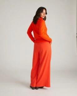 Wide Leg Suiting Pants - All Day Palais Poppy Red Trousers 15 Wide Leg Suiting Pants - All Day Palais Poppy Red Trousers -UNIVERSAL STANDARD USPA1557C 059 Palais Wide Leg Pants Poppy 003 184 41b3a659 6af0 4bf5 a452 5fb826ad5bbe