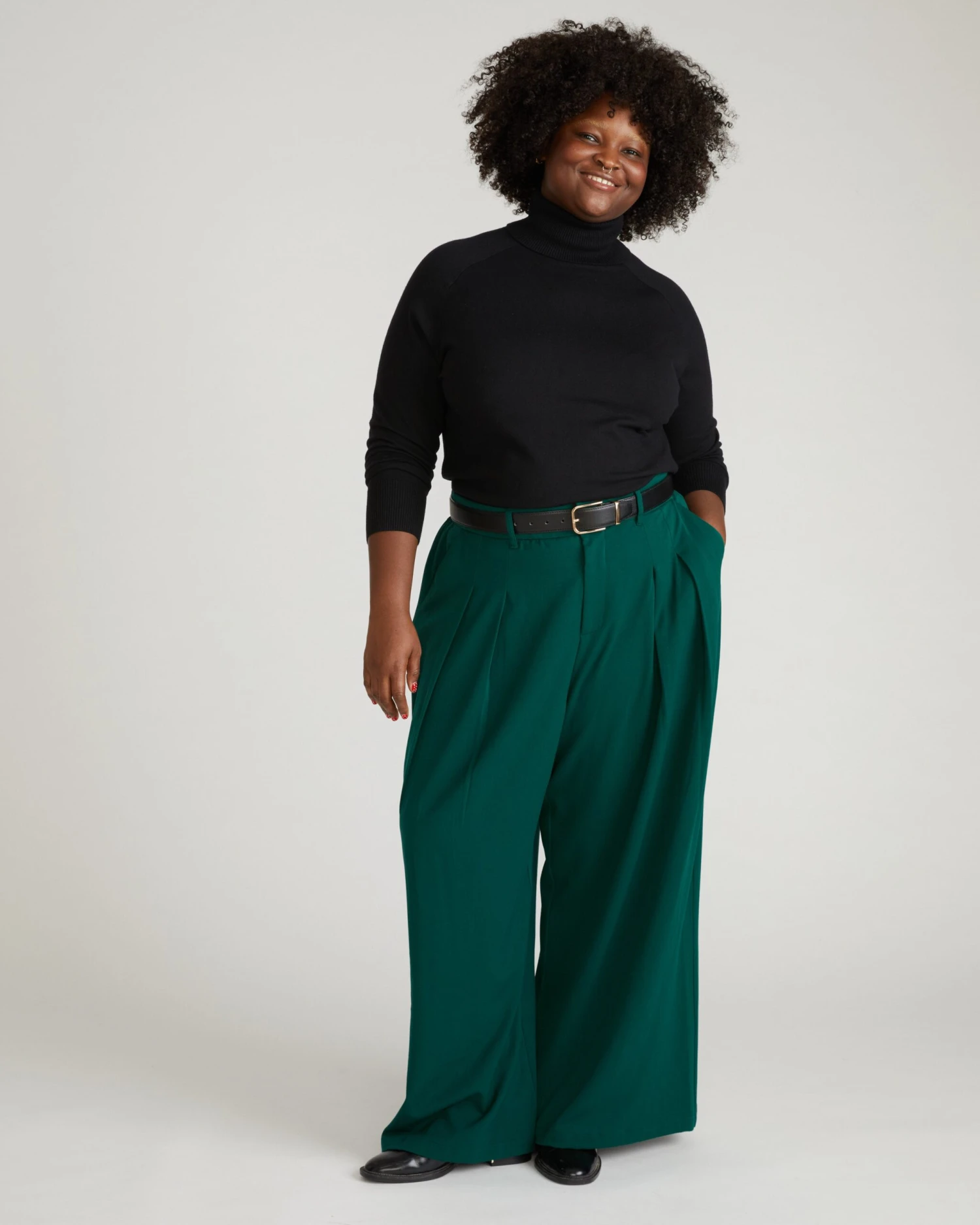 All Day Palais Wide Leg Tailored Pants - Botanic 3 All Day Palais Wide Leg Tailored Pants - Botanic