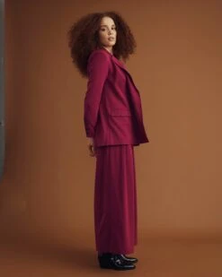 All Day Palais Wide Leg Pants - Goji Berry -UNIVERSAL STANDARD USPA1557C 752 005