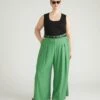 Palais Cooling Cupro Wide Leg Pant - Clover 1 Palais Cooling Cupro Wide Leg Pant - Clover -UNIVERSAL STANDARD USPA1557 870Cooling Cupro Wide Leg PantCustom Clover 001 001