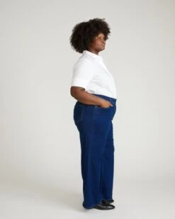 Roxy Relaxed Bootcut Jeans - River Blue Wash 12 Roxy Relaxed Bootcut Jeans - River Blue Wash -UNIVERSAL STANDARD USPA1886 962 Relaxed Bootcut Jeans River Blue Wash 002 101