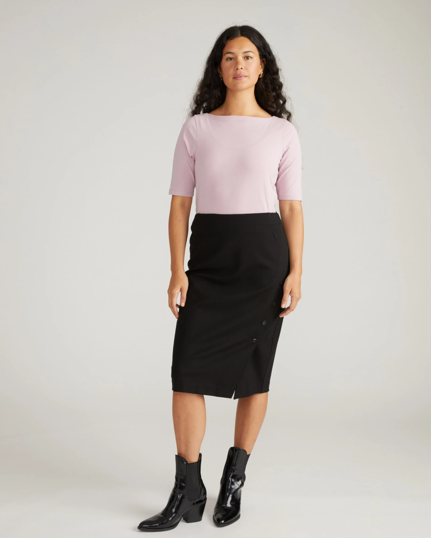 Anya Ponte Skirt - Black 7 Anya Ponte Skirt - Black - Image 5