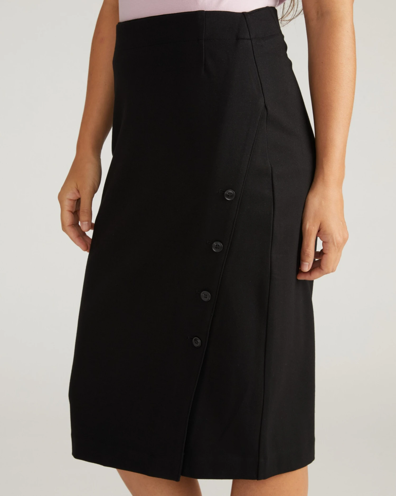 Anya Ponte Skirt - Black 5 Anya Ponte Skirt - Black - Image 3