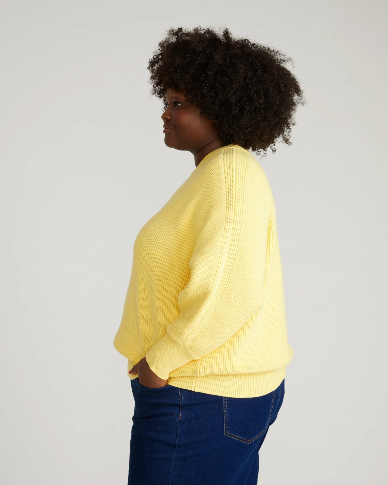 Better-Than-Wool Dolman Sweater in Banana Pudding - Ultra-Soft Knit 7 Better-Than-Wool Dolman Sweater in Banana Pudding - Ultra-Soft Knit - Image 5