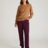 Savvy Fine Knit V-Neck Sweater - Classic Camel 1 Savvy Fine Knit V-Neck Sweater - Classic Camel -UNIVERSAL STANDARD USSW1757 211 Savvy Fine Knit V Sweater Camel 001 119