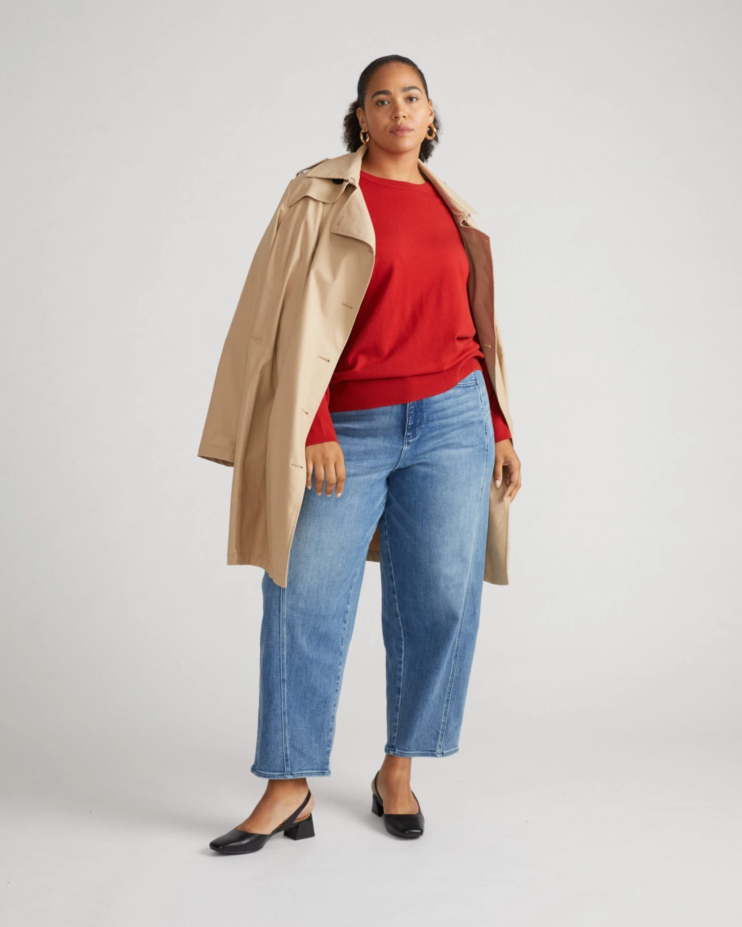 High-Rise Twisted Leg Patchwork Jeans - Montana Blue 10 High-Rise Twisted Leg Patchwork Jeans - Montana Blue - Image 8