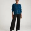 Deep Teal Better-Than-Wool Full-Zip Cardigan 2 Deep Teal Better-Than-Wool Full-Zip Cardigan -UNIVERSAL STANDARD USSW2019 926 Vicki Better Than Wool Zip Cardigan Deep Teal 001 001