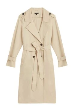 Henning X US Park Soft Trench Coat - Birch 21 Henning X US Park Soft Trench Coat - Birch -UNIVERSAL STANDARD USXHN1548 693 S 11238