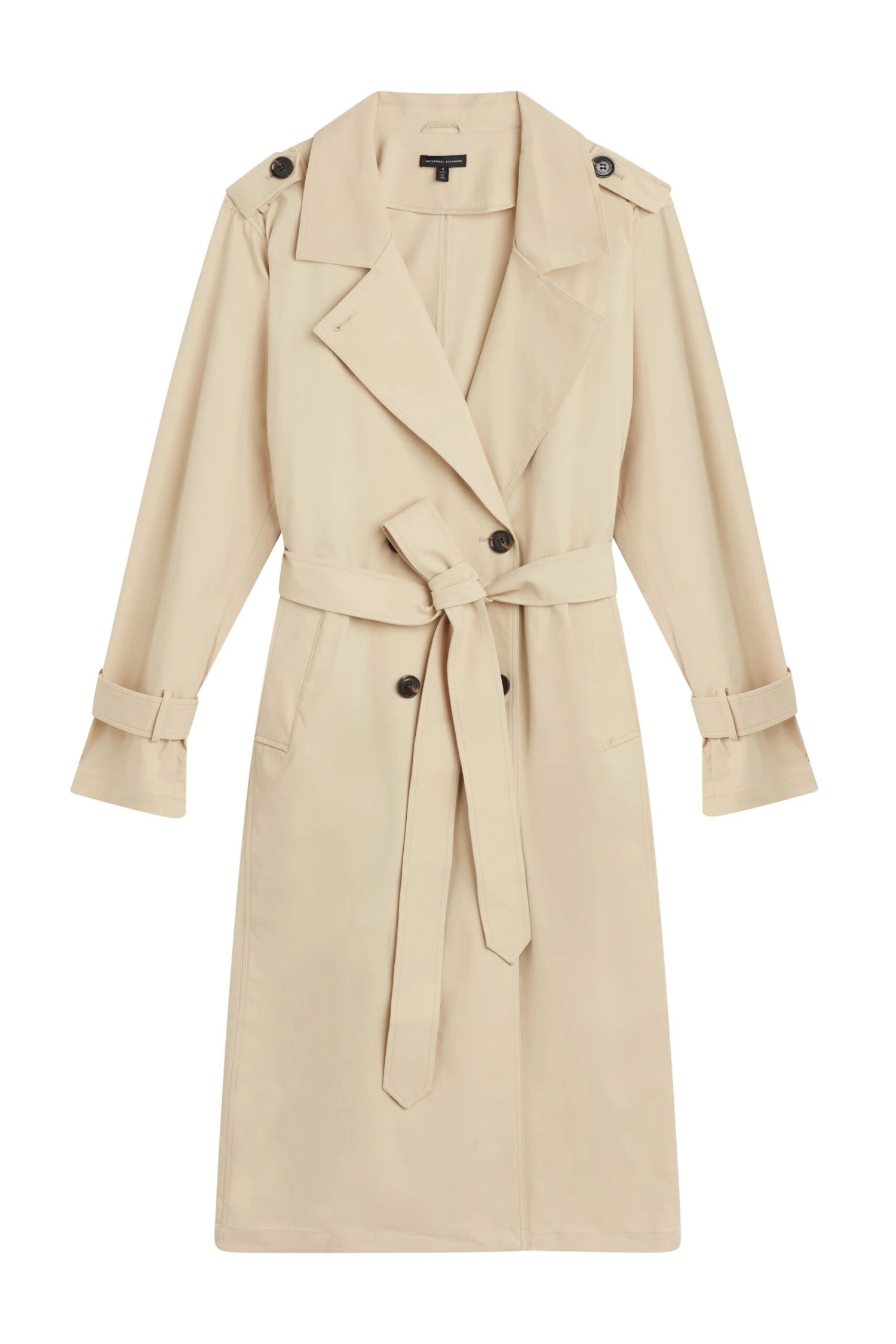 Henning X US Park Soft Trench Coat - Birch 12 Henning X US Park Soft Trench Coat - Birch - Image 10