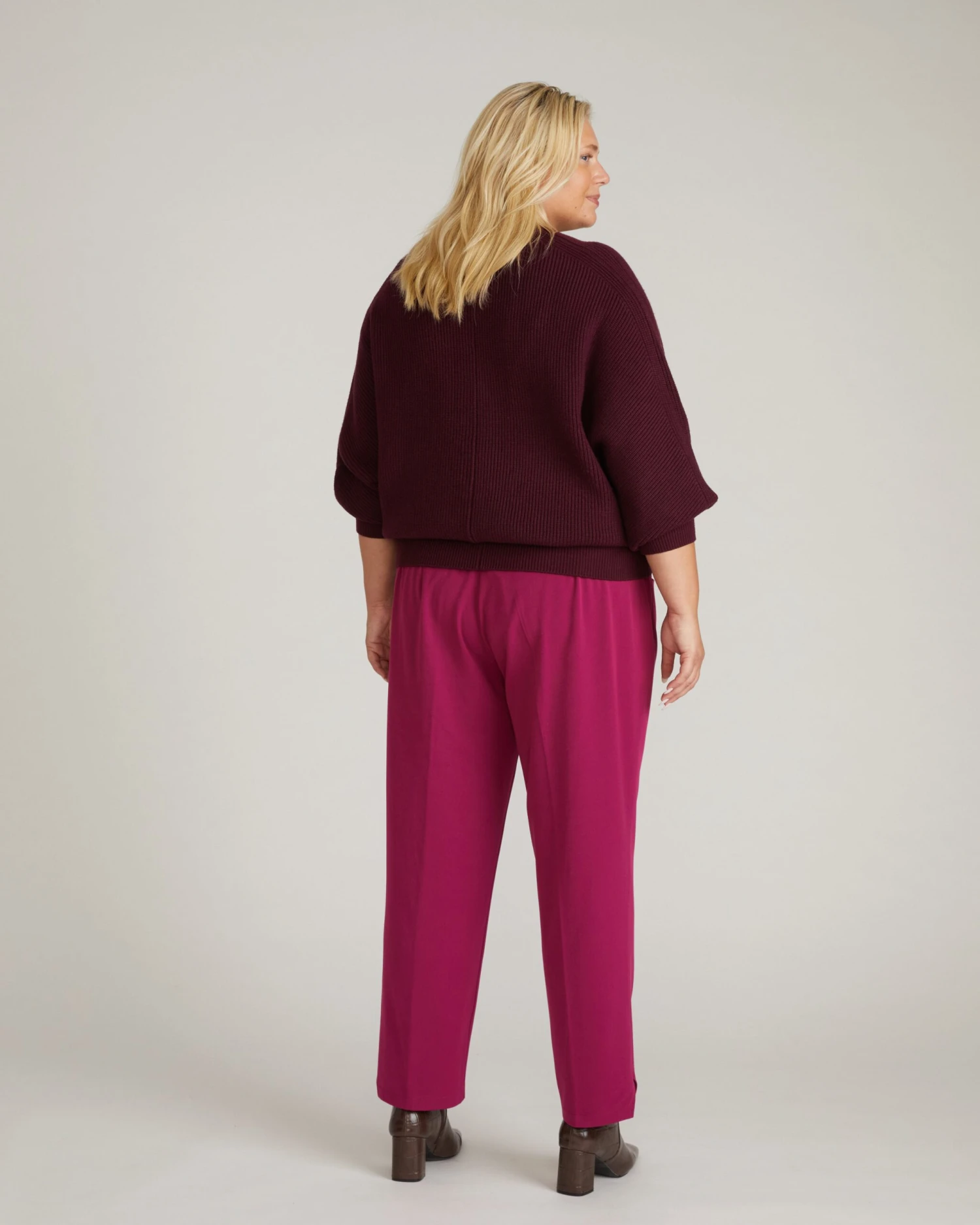 All Day Mercer Tapered Leg Pants - Goji Berry 5 All Day Mercer Tapered Leg Pants - Goji Berry - Image 3