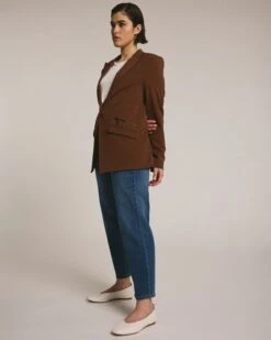 All Day Daria Blazer - Pony -UNIVERSAL STANDARD US JAN25 EDI SHOT21 007