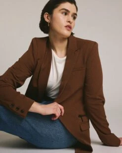 All Day Daria Blazer - Pony -UNIVERSAL STANDARD US JAN25 EDI SHOT21 148