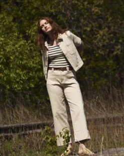 Claudia Ecru High Rise Wide Leg Stretch Jeans -UNIVERSAL STANDARD US MAY25 EDI SHOT 03 107 e78325f7 b754 4ec0 942e 7684cec4f646