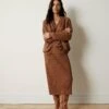 Risa Classic Camel Sweater Skirt - Elegant Knit Midi 1 Risa Classic Camel Sweater Skirt - Elegant Knit Midi -UNIVERSAL STANDARD US September Sweaters0105