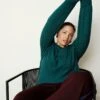 Savvy Fine Knit Crew Sweater - Botanic | Lightweight Fall Pullover -UNIVERSAL STANDARD US September Sweaters0286