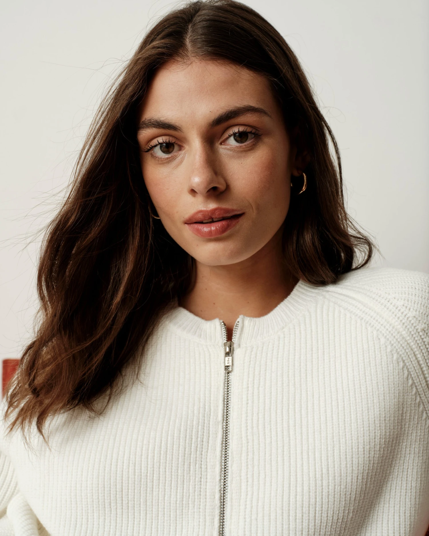 Better-Than-Wool Cream Zip Cardigan - Soft Itch-Free Sweater 4 Better-Than-Wool Cream Zip Cardigan - Soft Itch-Free Sweater - Image 2