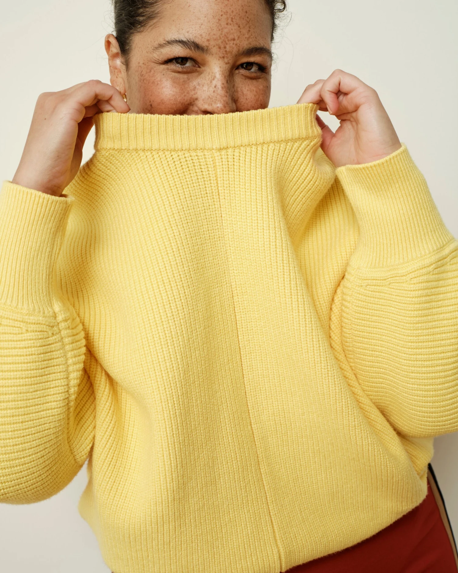 Better-Than-Wool Dolman Sweater in Banana Pudding - Ultra-Soft Knit 5 Better-Than-Wool Dolman Sweater in Banana Pudding - Ultra-Soft Knit - Image 3