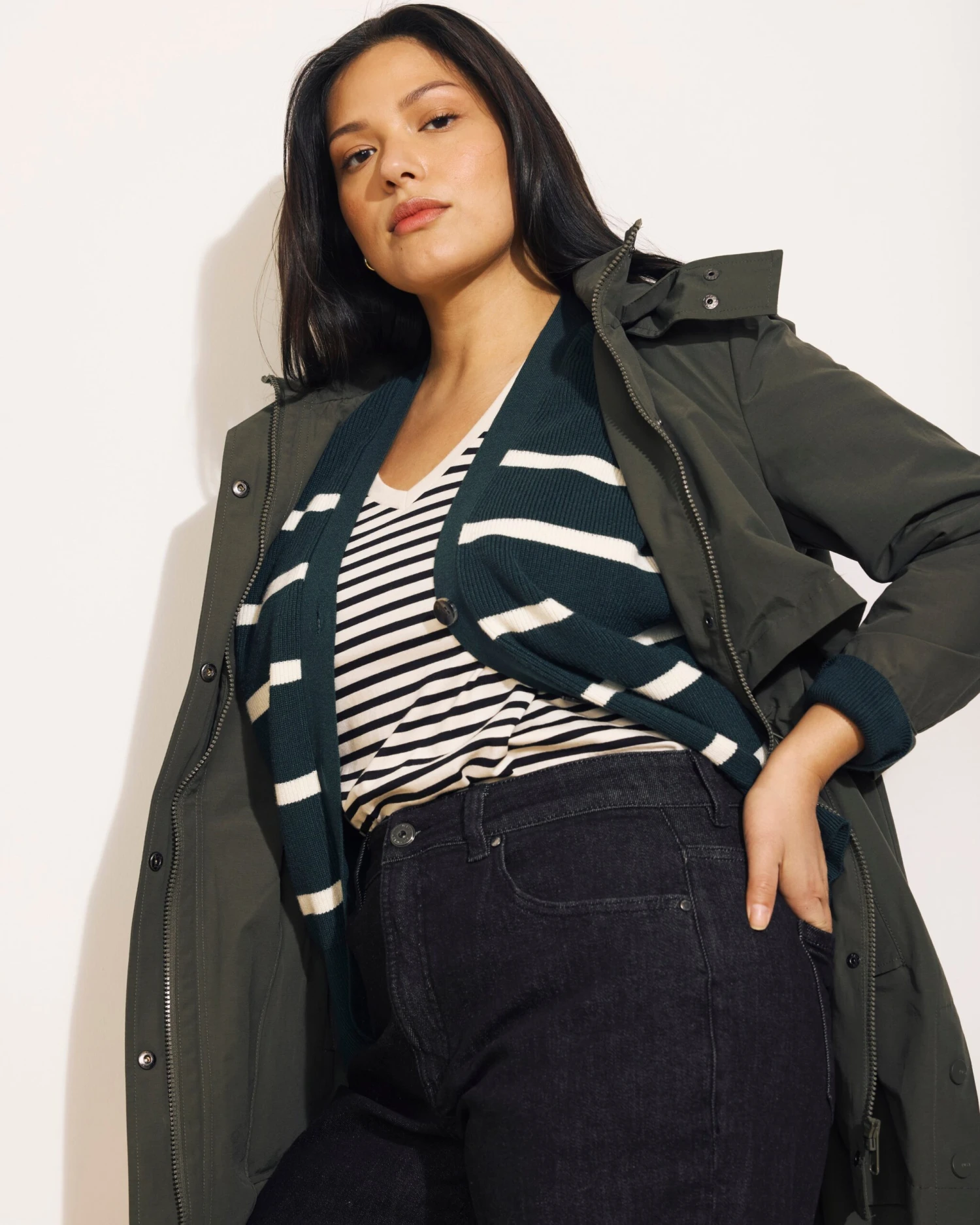 Camo Water-Resistant Parka - Precision Hooded Weatherproof Jacket 8 Camo Water-Resistant Parka - Precision Hooded Weatherproof Jacket - Image 6