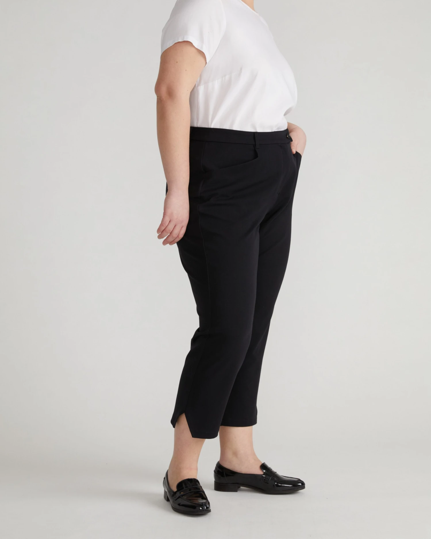 All Day Mercer Tapered Leg Pants - Black 9 All Day Mercer Tapered Leg Pants - Black - Image 7