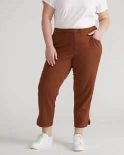 All Day Mercer Tapered Leg Pants - Pony -UNIVERSAL STANDARD Woven Pant Sorrel Horse USXHN1551 665 001 011