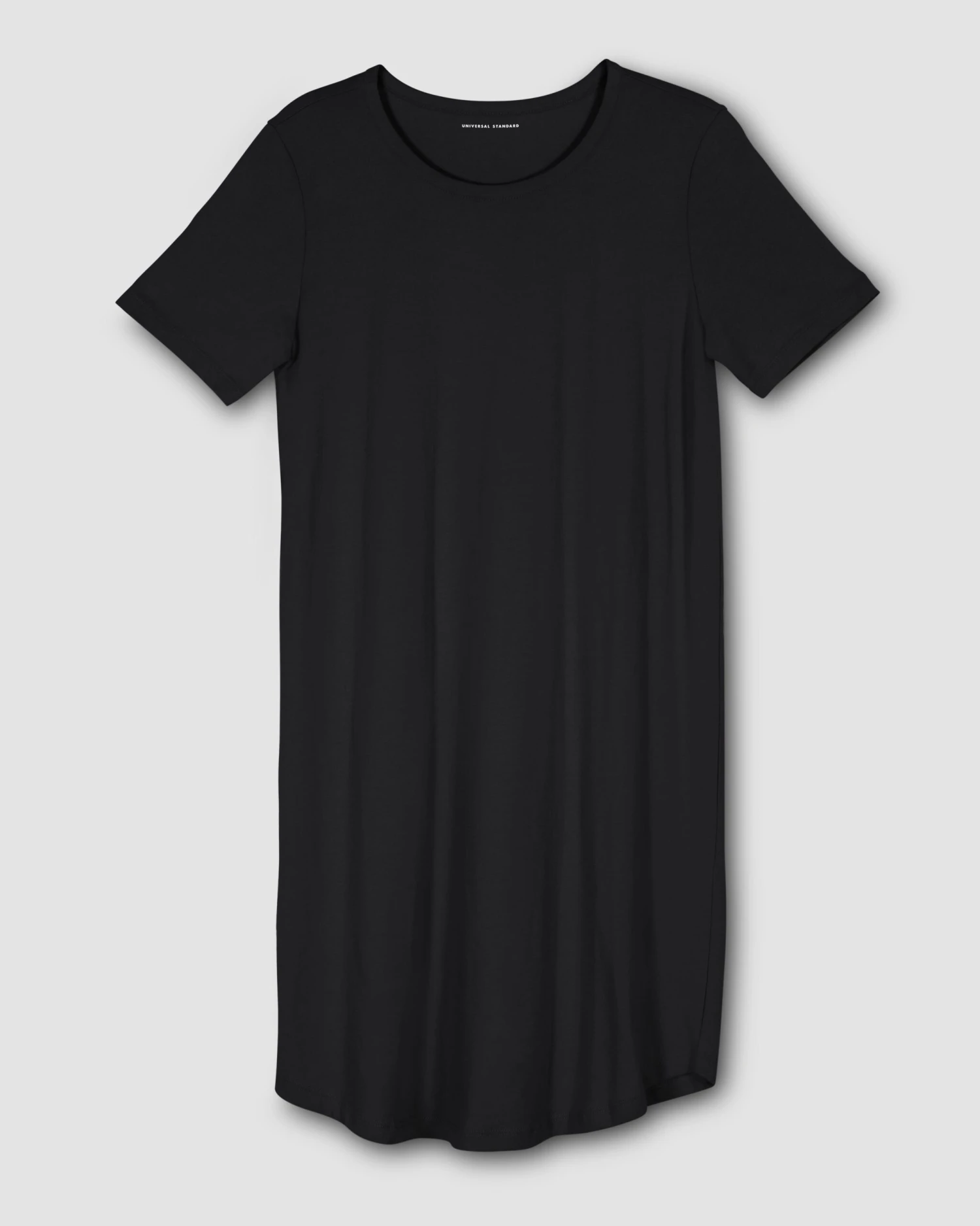 Halie T-Shirt Dress - Black 6 Halie T-Shirt Dress - Black - Image 4