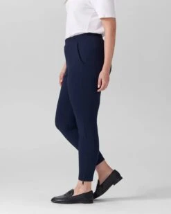Moro Pocket Signature Ponte Pants - Navy -UNIVERSAL STANDARD sfs moro