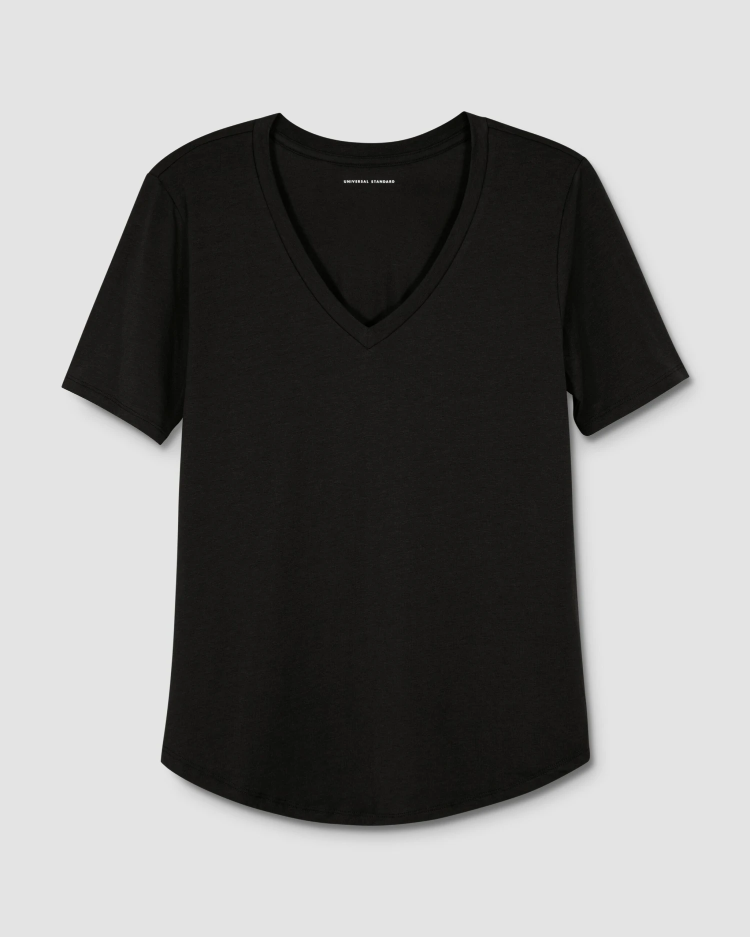 Premium Peruvian Cotton V-Neck Tee - Slim Fit Black 7 Premium Peruvian Cotton V-Neck Tee - Slim Fit Black - Image 5